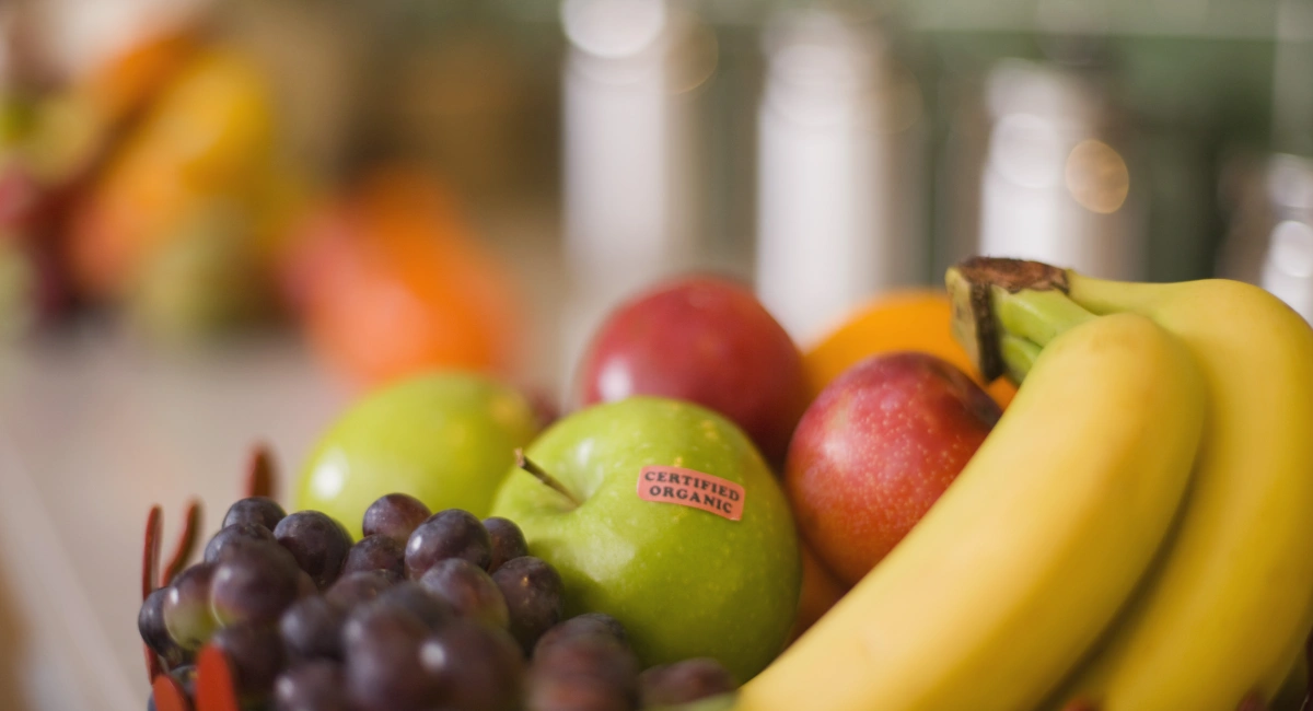 Array of fresh produce