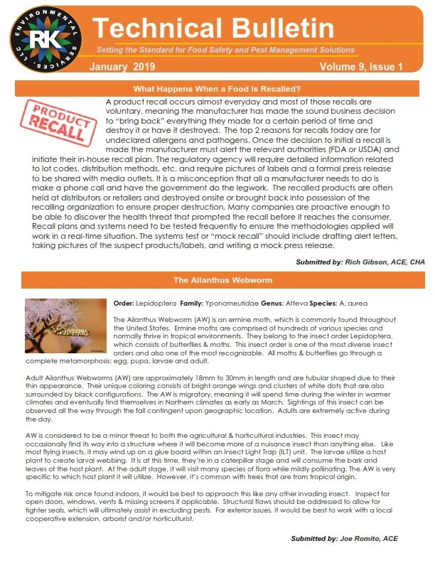 RK August 2019 Technical Bulletin