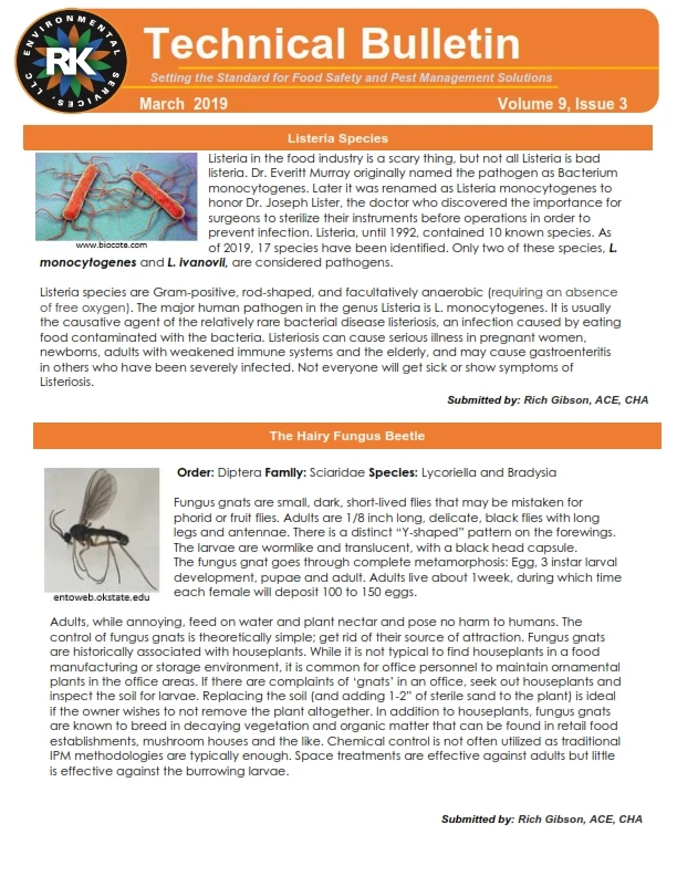 RK March 2019 Technical Bulletin