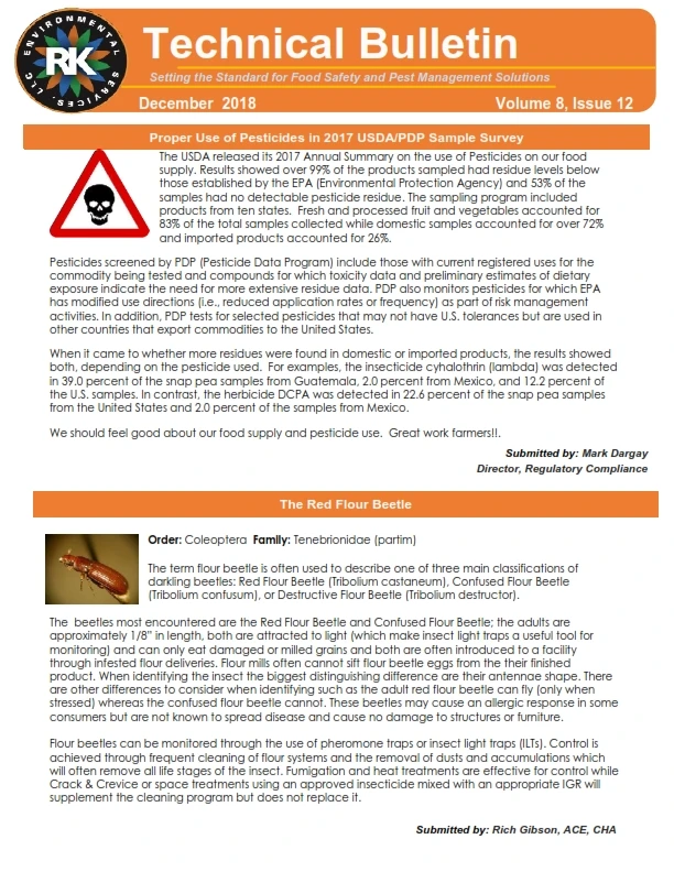 RK December 2018 Technical Bulletin